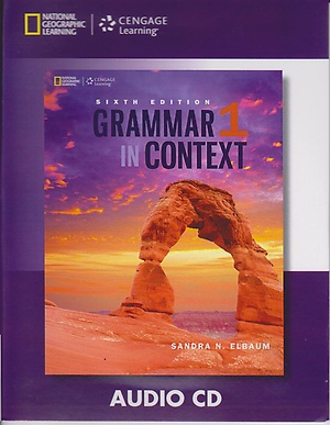 Grammar in Context 1 Audio CD 6th Edition isbn 9781305075467