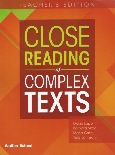 Close Reading of Complex Texts Grade 4 Teacher's Edition isbn 9781421714240