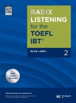 RADIX LISTENING for the TOEFL iBT Blue Label 2