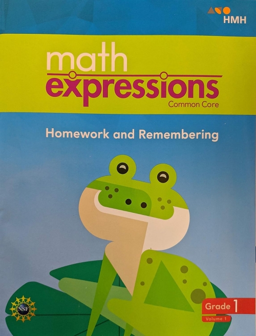 Math Expressions 1.1 Workbook  isbn 9781328702609