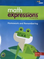 Math Expressions 1.2 Workbook  isbn 9781328702616