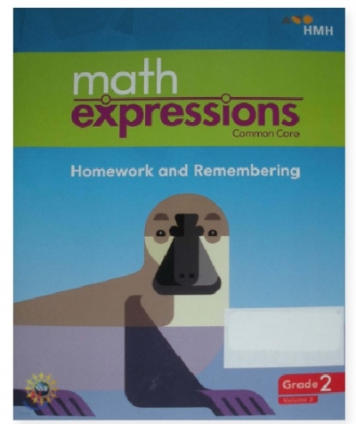 Math Expressions 2.2 Workbook  isbn 9781328702654
