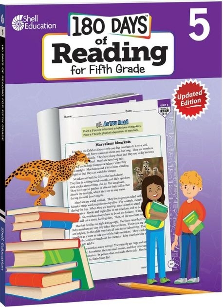 180 Days of Reading for Grade 5  isbn 9798765918074