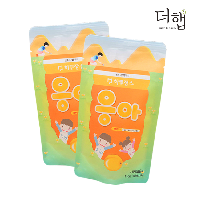 하루장수 응아(10팩) 장에좋은 음식 차 아기 어린이 유아 변비직빵 황 매실 음료 주스