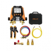 ELITECH 엘리텍 디지털 매니폴드 게이지 MS-870K(세트)