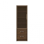 [TOP-OF] 중역용 책장 시리즈 LOSC-1005-1 다크오크 반유리샷시장