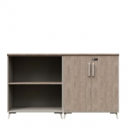 [TOP-OF] 중역용 책장 화이트오크 LMC-200 213 2단 장식장