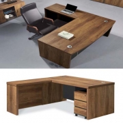 [TOP-OF] 중역 책상 임원 CEO 중역용 라운드형 책상 오크마운트6 LND-515R
