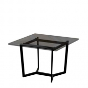 [TOP-OF] HL-209-1 블랙투명유리 전화대