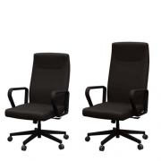 [TOP-OF] 사무실 임원용 블랙 중역용 의자 FY-807B