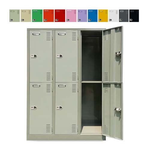 [TOP] 철재옷장 철제캐비넷옷장 사무실옷장 6인용 락카(4*6)