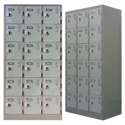 [TOP] 회사 공장 철제신발장 3열6단 18인용 캐비넷신발장