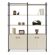 [TOP-OF] 중역용 책장 사무용 철제 장식장 (LPC-2002)