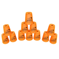 [스피드스택스] 스포츠스태킹 공인컵 스탠다드-오렌지