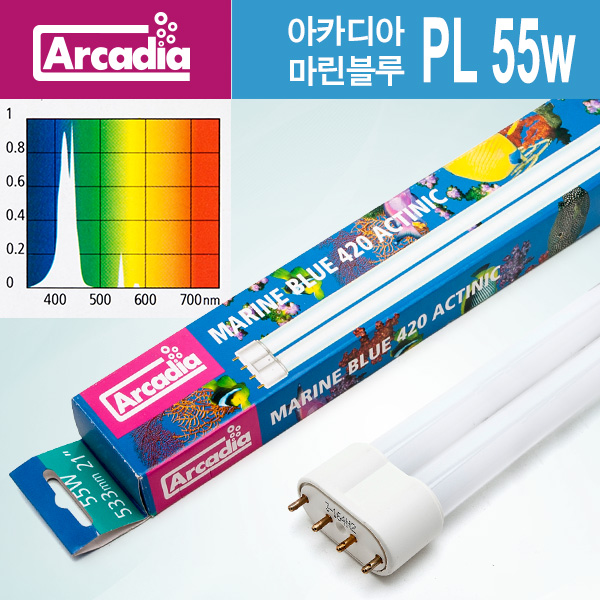 아카디아 마린 블루 액티닉 PL 55w