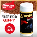 [그로비타] 구피 전용사료 65g / 120ml