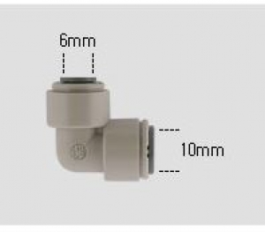 6~10mm 변환 L자 피팅