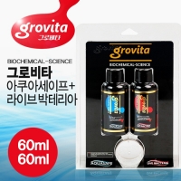 그로비타 아쿠아 세이프 + 라이브 박테리아제 60ml