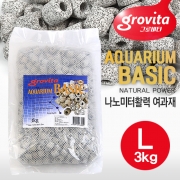 그로비타 나노미터활력 여과재 3kg(S)