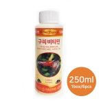 [국제어약] 원터치 no.6 비타민 구피 비타민 250ml (6pcs/1box)