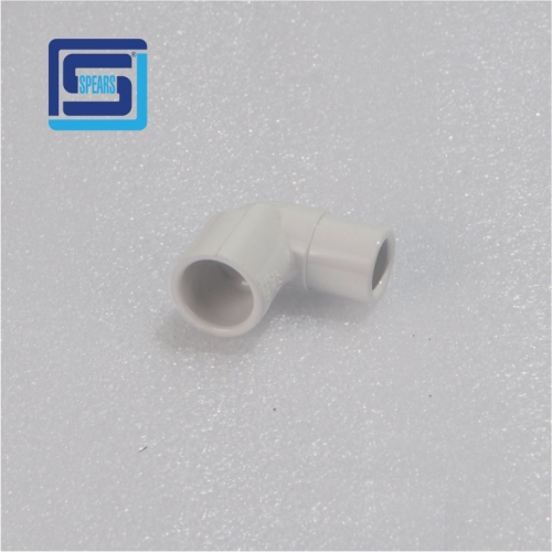 1/2" PVC 90 ST Elbow SPIGOTxSOC SCH40 [409-005]