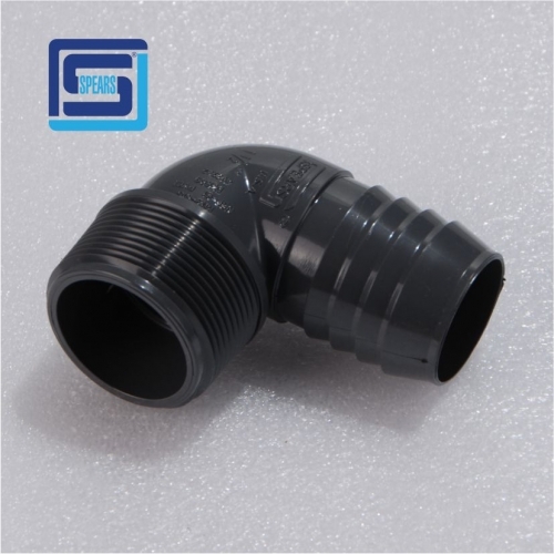 1-1/2" PVC Insert 90 Elbow INSxMPT [1413-015]