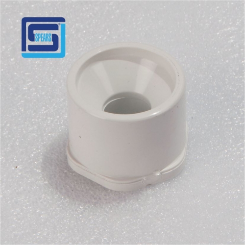 1-1/2" X 1/2" PVC RED Bushing SPIGOTxSOC SCH40 [437-209]