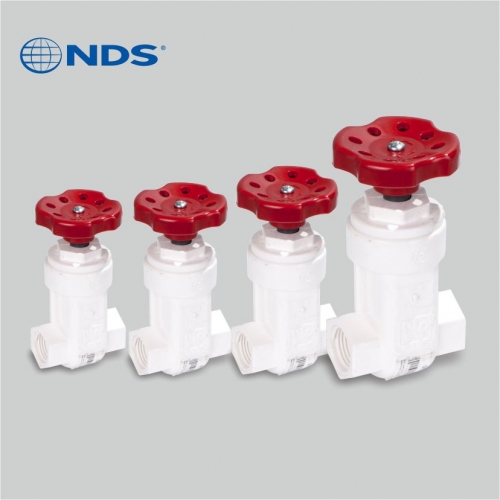 1/2" PVC Gate Valve Threaded(FPT)