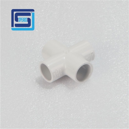 1/2" PVC Cross SOC SCH40 [420-005]