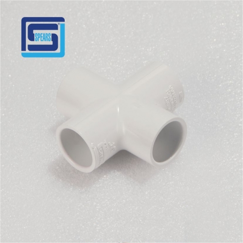 3/4" PVC Cross SOC SCH40 [420-007]