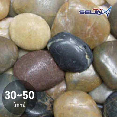 우화석 대 (폴리싱) (30~50mm) [1마대 20kg]