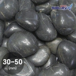 유광 흑자갈 (폴리싱) (30~50mm) [1마대 20kg]