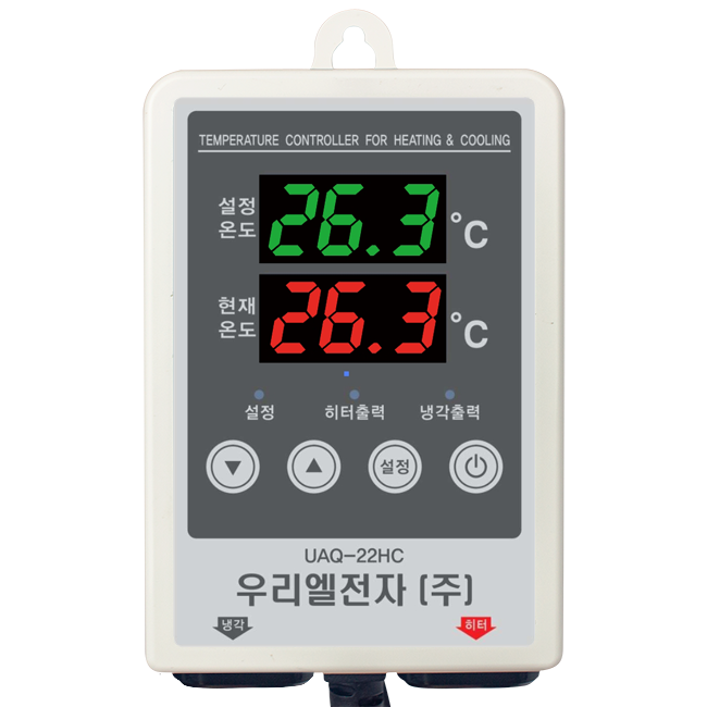 수족관용 온도조절기 (히터냉각겸용)