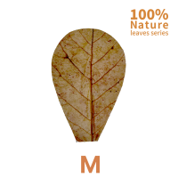 레이온 알몬드잎 M (15cm / 10장)