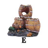 오크통 장식E