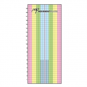 컬러 자세평가 블라인드 93x200 cm_(병의원/운동센터 로고삽입)