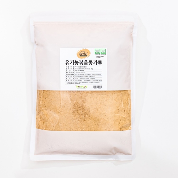 [유기농콩 100%] 소이풀유기농볶음콩가루 1kgx1봉