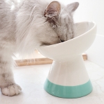 [링펫] 강아지 고양이 밥그릇 세라믹 도자기 식기