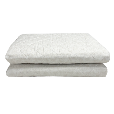 일월 카본매트 워셔블 전기요 화이트 로즈