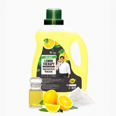 [지오클린] 레몬테라피 플러스 액체세제 2.5L x 2개 (2배 고농축)