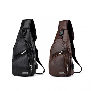 [마이픽] 멀티 포켓 슬링백