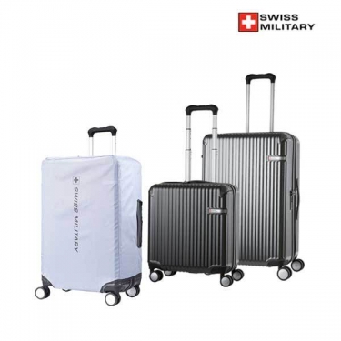 [스위스밀리터리] 솔리오 여행용 캐리어 18+26인치 커버포함
