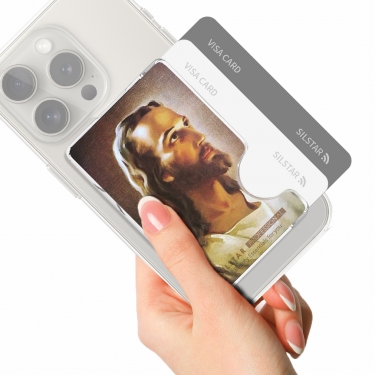 실스타프로페셔널&nbsp;명화&nbsp;아이폰 맥세이프 카드홀더 워너샐먼_그리스도의머리 158
