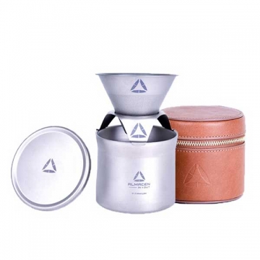 [알마센] 티탄 커피메이커 세트 캠핑용