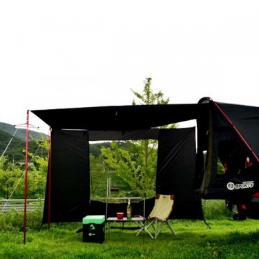 [카트리퍼] 스피드전용 사이드어닝 / 블랙