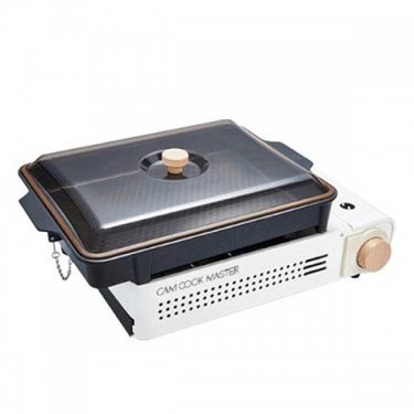 [캠쿡마스터] 앙상블 구이바다 패미리(L)사이즈 CCM-GAS01 / 가스그릴 가스버너 캠핑용 실내.야외용