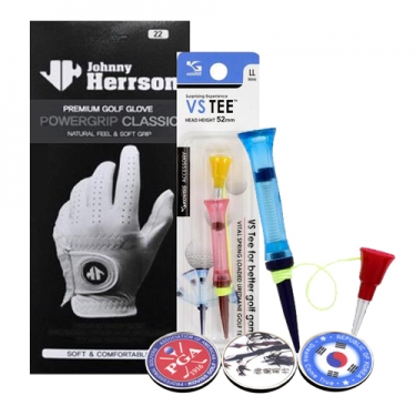 [코비스] 남성용 양피 한손 골프장갑 세트 NFG-MYG1-V100M501