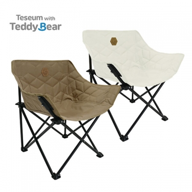 [테지움] 테디베어 이즐리 허그체어 (아이보리)