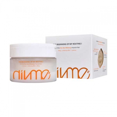 [디브미] 엔드멜라 원샷 화이트닝 고농축 앰플패드 (70매) 쌀겨추출물 강력수분충전 색소침착방지 탄력 진정