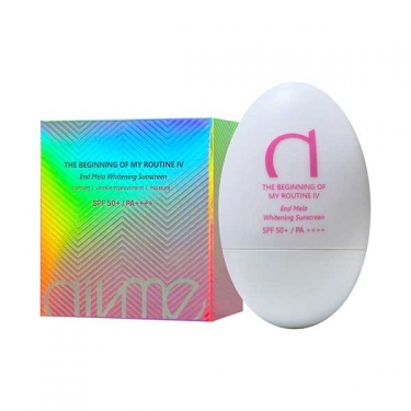 [디브미] 엔드멜라 원샷 화이트닝 선스크린 50g  미백 주름개선 자외선 차단 3중